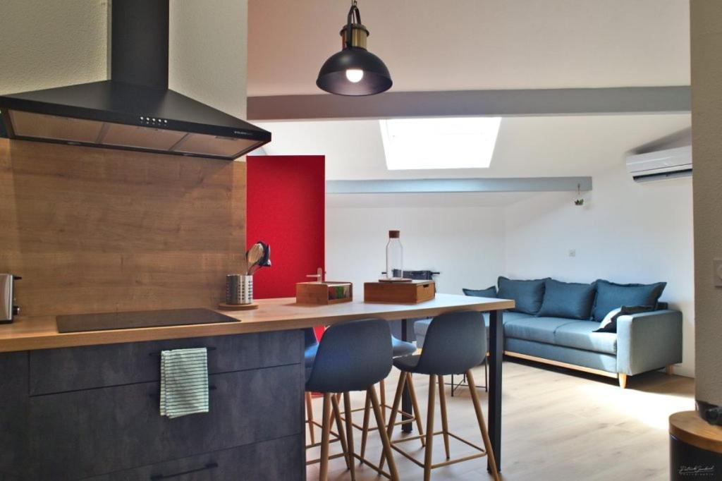 T2 Chaleureux Au Centre De Castelnaudary Apartment Exterior foto